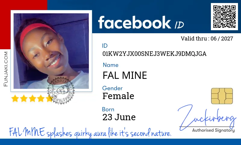 Facebook ID Card