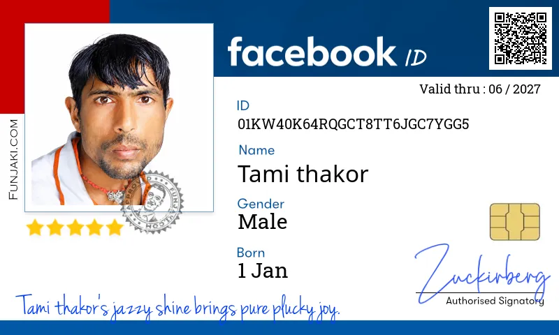 Facebook ID Card