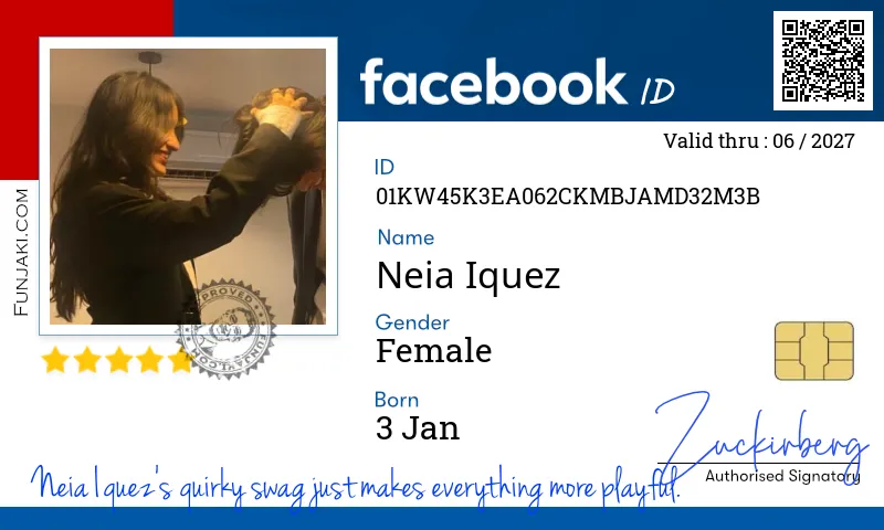 Facebook ID Card