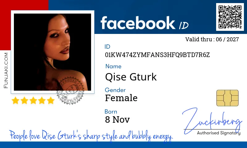 Facebook ID Card