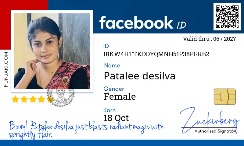 Facebook ID Card