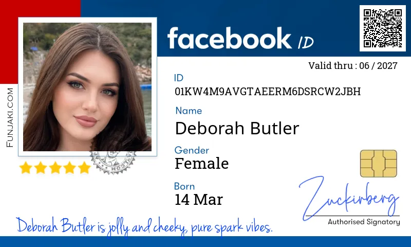 Facebook ID Card