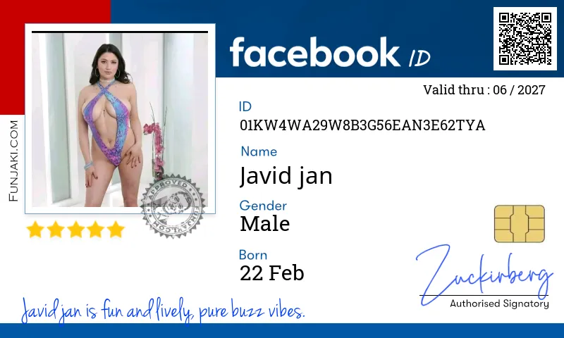 Facebook ID Card
