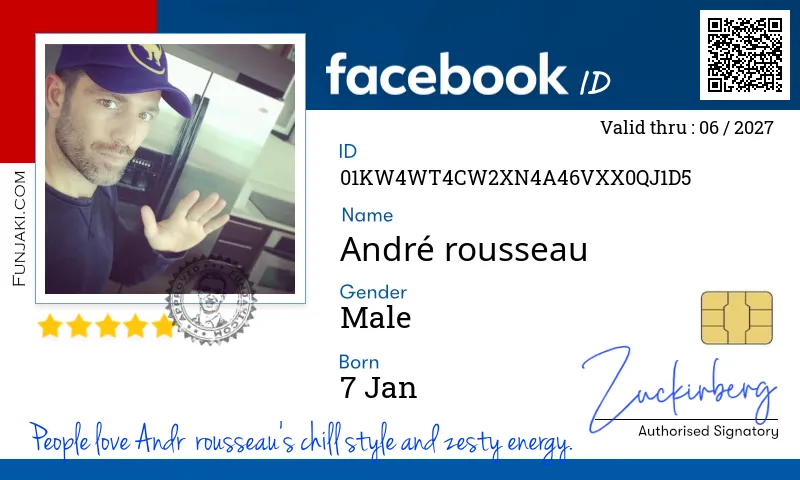 Facebook ID Card