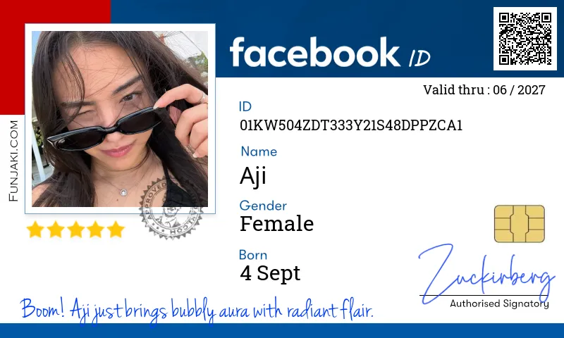 Facebook ID Card