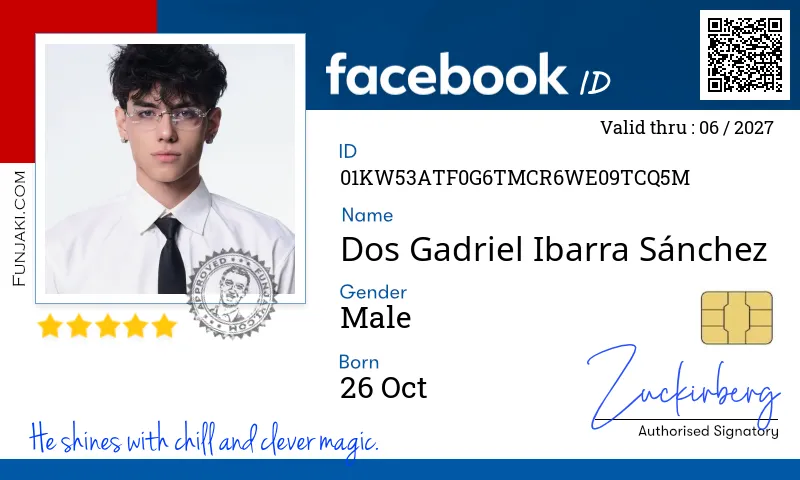 Facebook ID Card