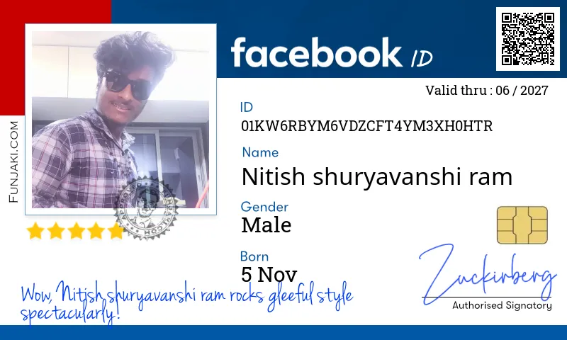 Facebook ID Card