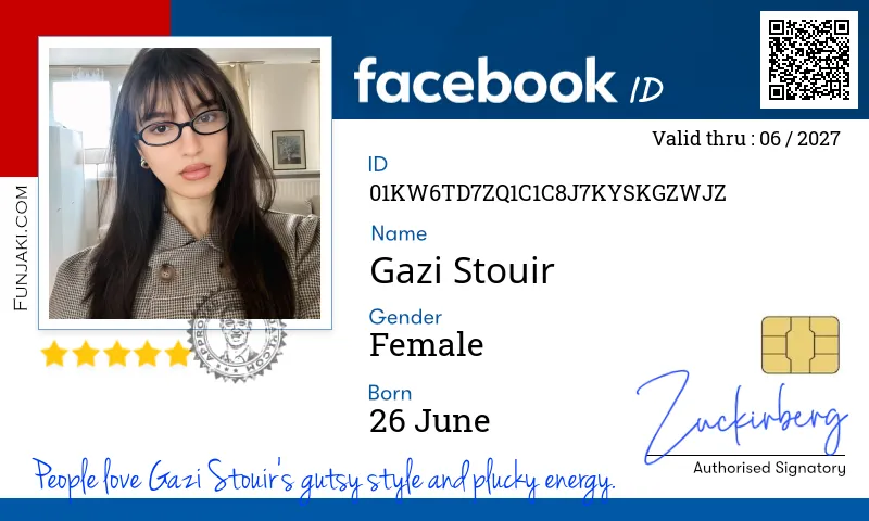 Facebook ID Card