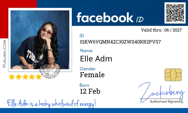 Facebook ID Card