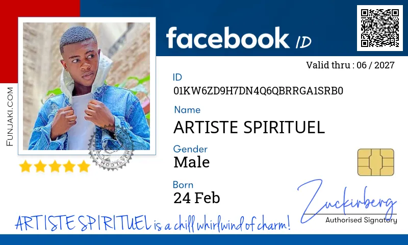 Facebook ID Card