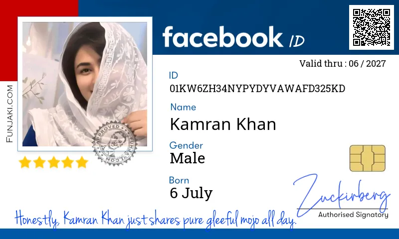 Facebook ID Card