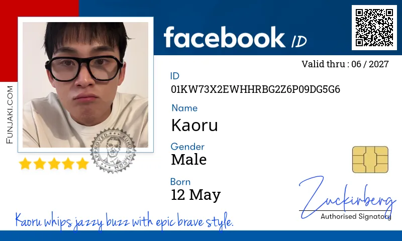 Facebook ID Card