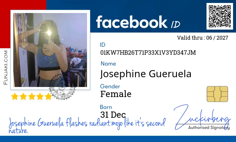 Facebook ID Card