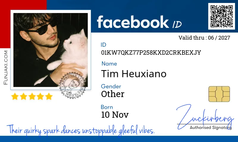 Facebook ID Card