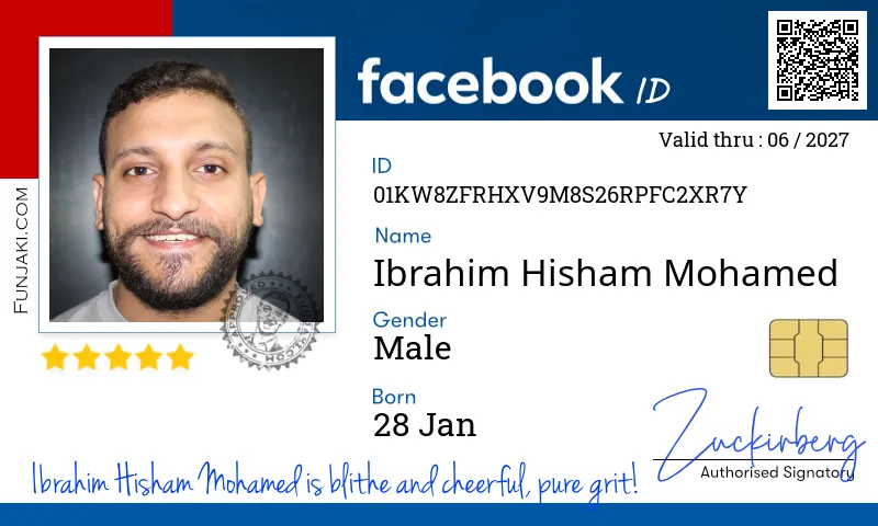 Facebook ID Card