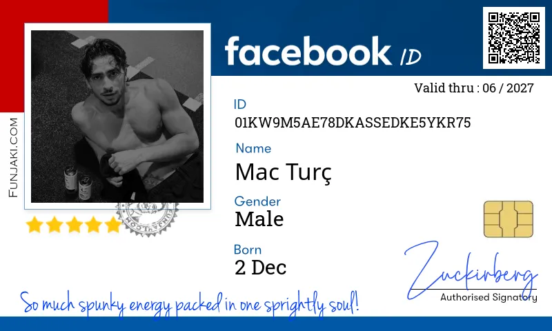 Facebook ID Card