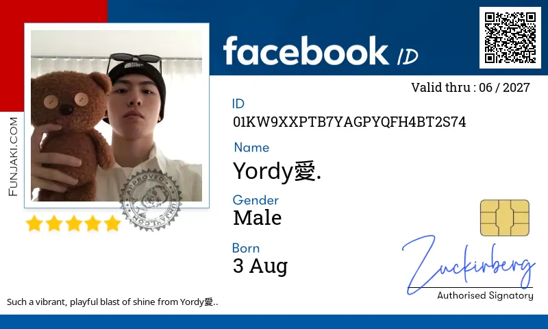 Facebook ID Card