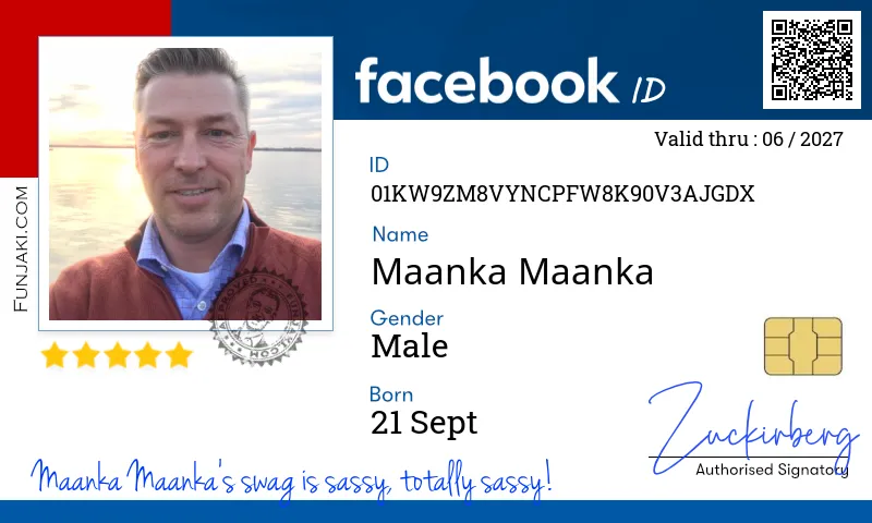Facebook ID Card