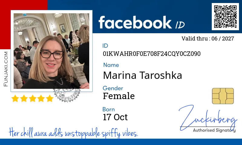 Facebook ID Card