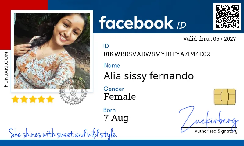 Facebook ID Card