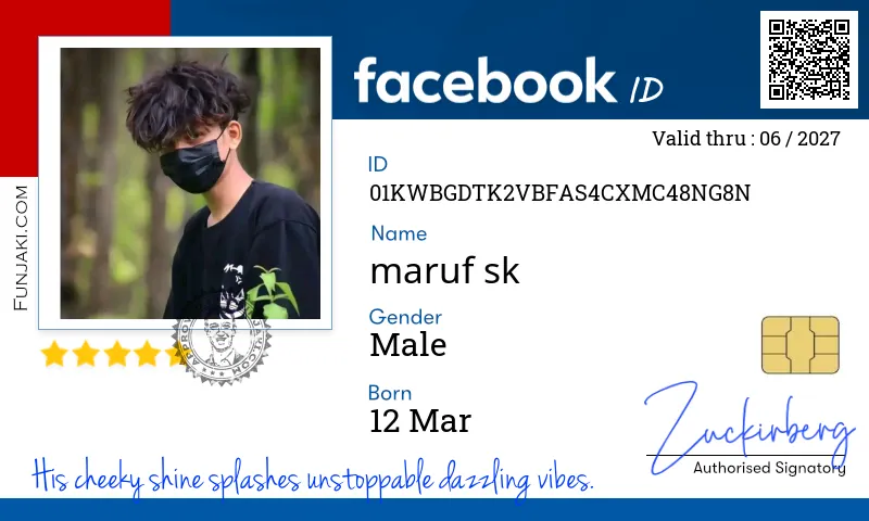 Facebook ID Card
