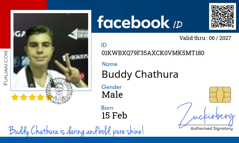 Facebook ID Card