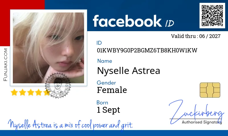 Facebook ID Card