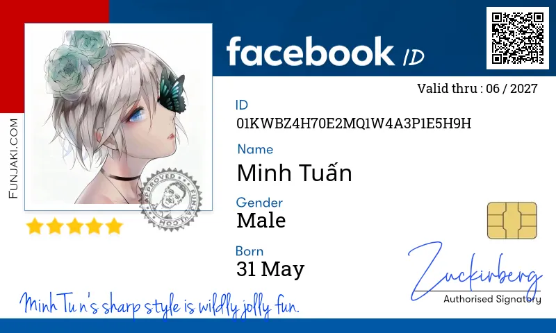 Facebook ID Card
