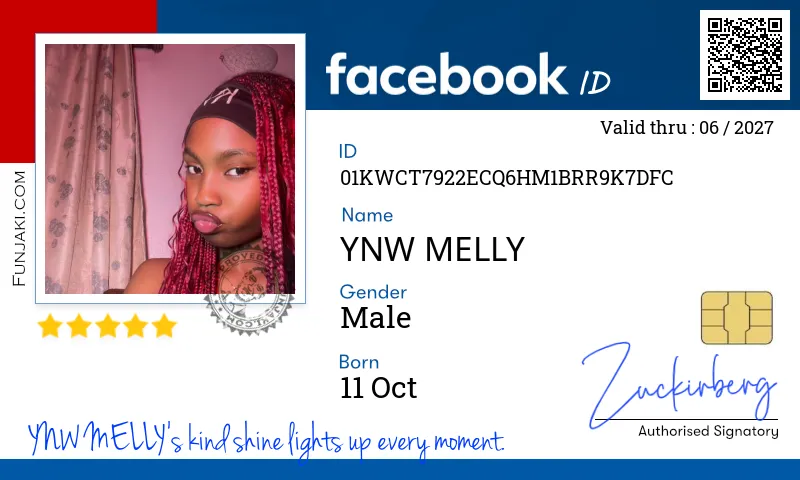 Facebook ID Card