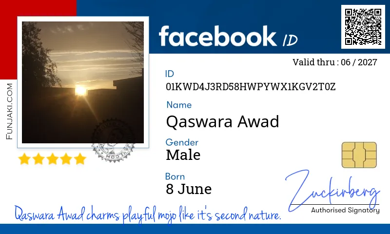 Facebook ID Card
