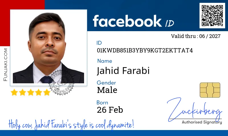 Facebook ID Card