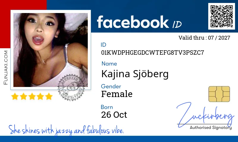 Facebook ID Card