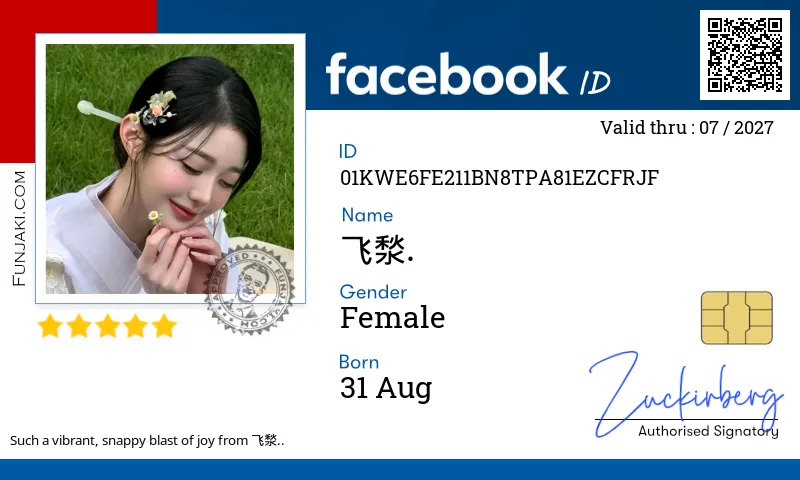 Facebook ID Card