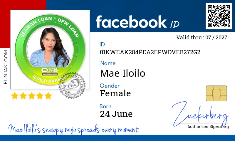 Facebook ID Card