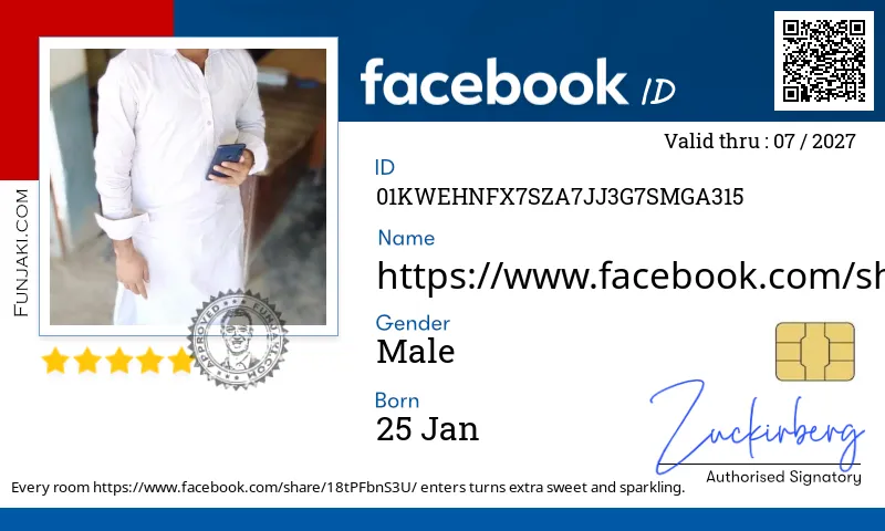 Facebook ID Card