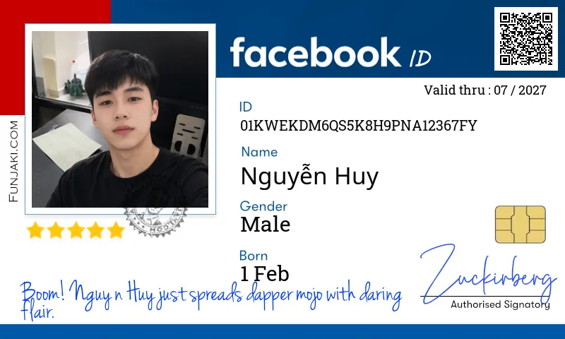 Facebook ID Card