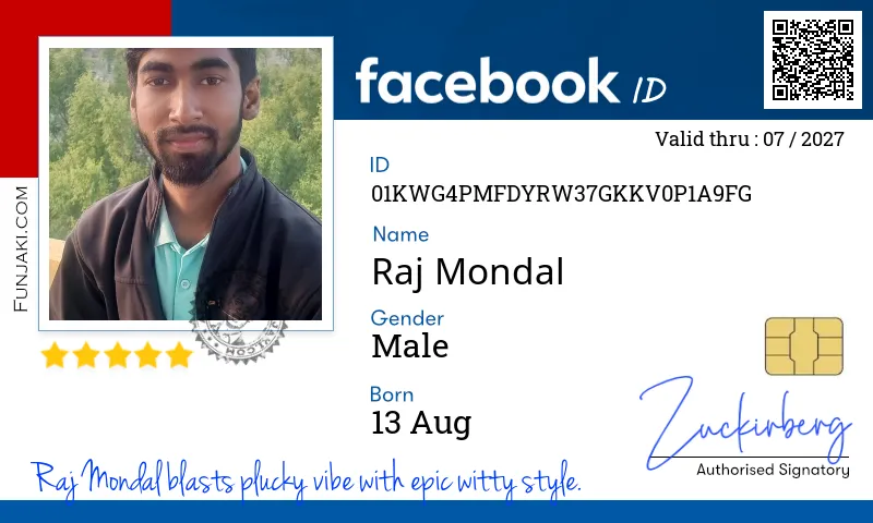 Facebook ID Card