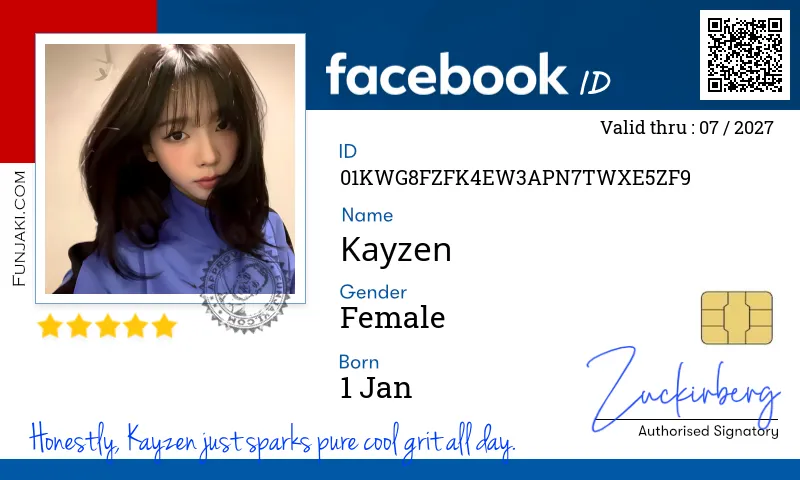 Facebook ID Card