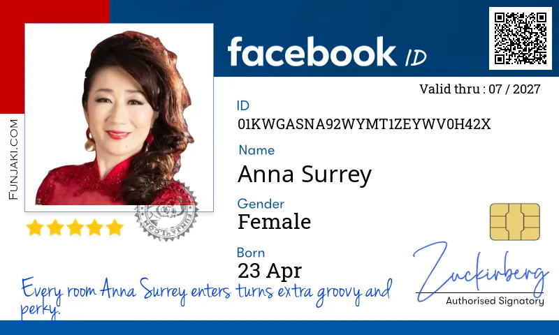 Facebook ID Card