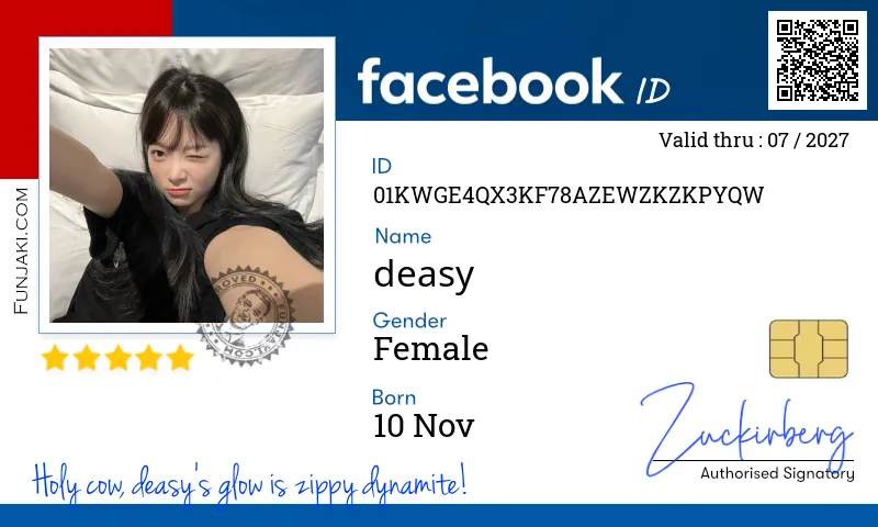 Facebook ID Card