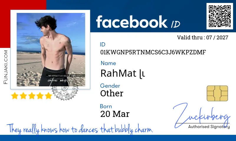 Facebook ID Card