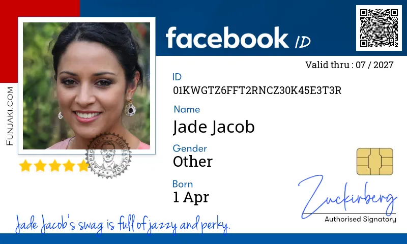 Facebook ID Card
