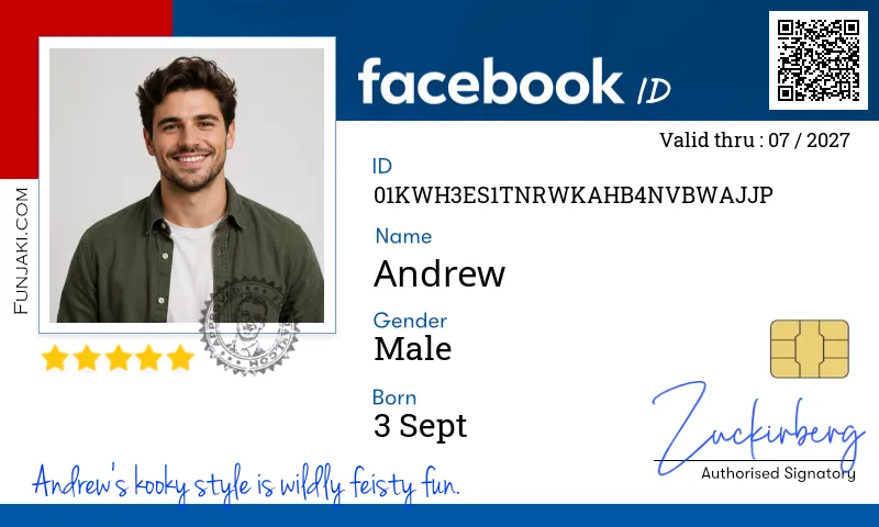 Facebook ID Card