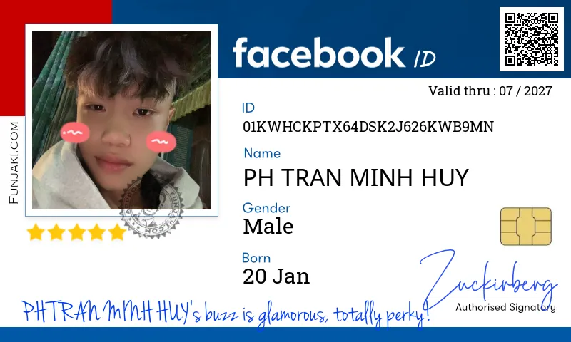 Facebook ID Card