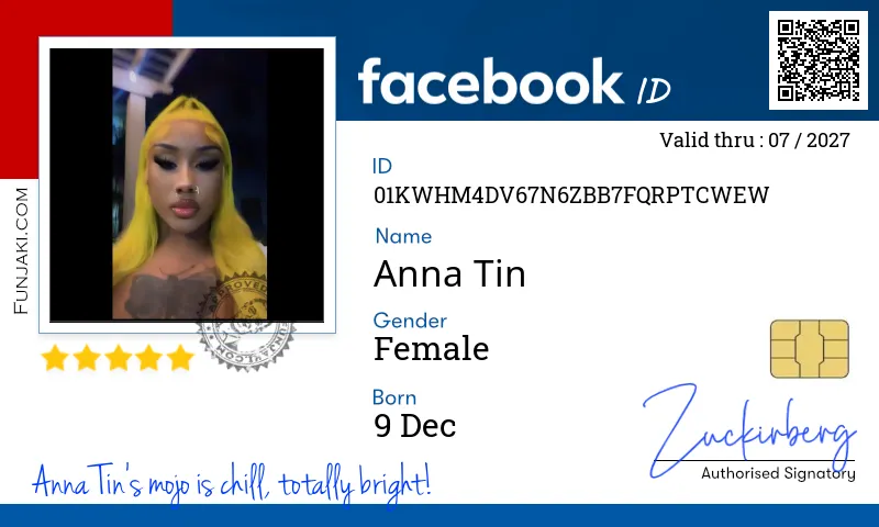 Facebook ID Card