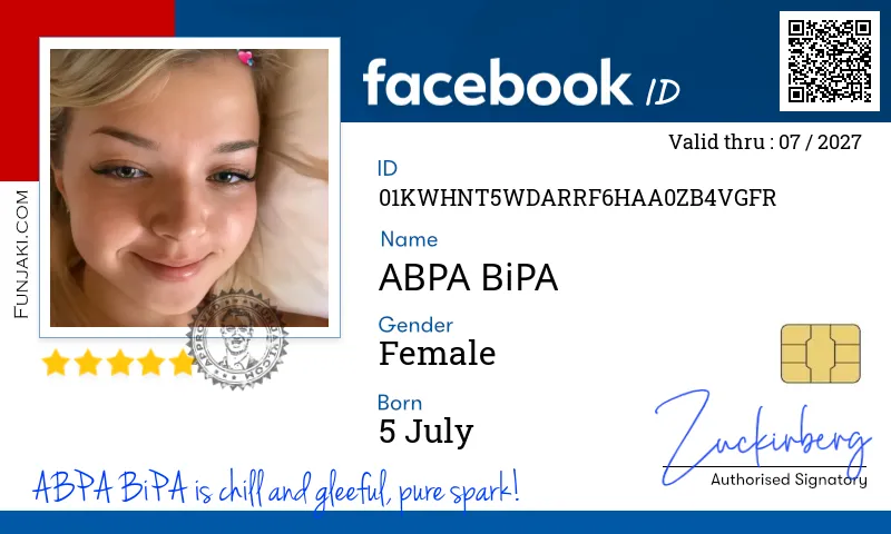 Facebook ID Card