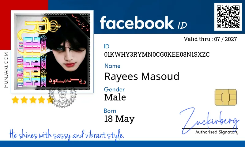 Facebook ID Card