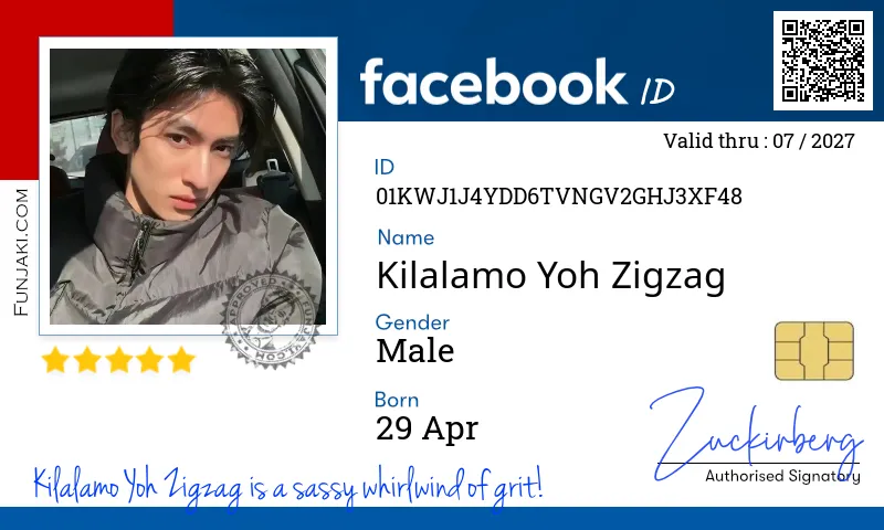 Facebook ID Card