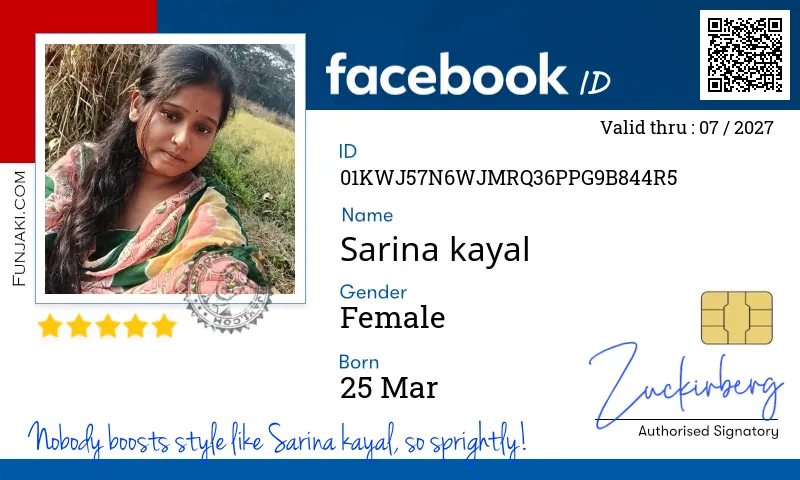 Facebook ID Card