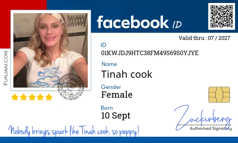 Facebook ID Card